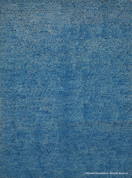 KIM Whanki, 〈10-VIII-70 #185〉, 1970. Oil on Cotton_292x216cm ⓒWhanki Foundation