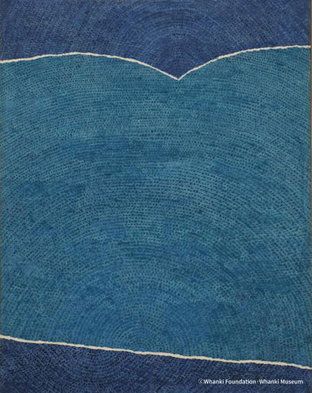 KIM Whanki, 〈17-VIII-73 #317_1973〉, Oil on Cotton, 264x209cm, ⓒWhanki Foundation