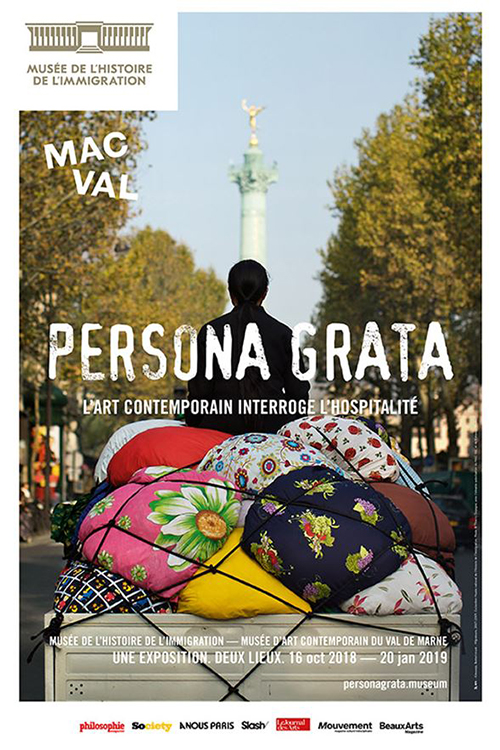 《Persona grata》 Poster ⒸLe Musée national de l'histoire de l'immigration ⒸMAC VAL