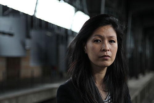 Artist portrait of Haegue Yang. PhotoⒸStudio Haegue Yang,  Image provided by Kukje Gallery 