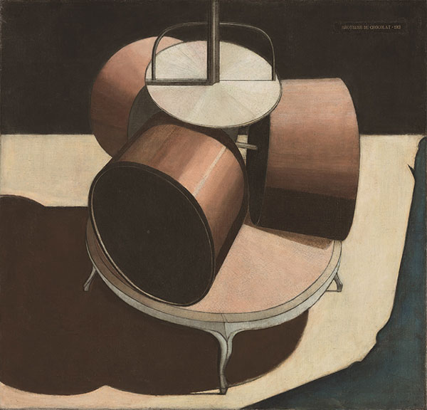 마르셀 뒤샹, 〈초콜릿 분쇄기(No.1)〉, 1913. Philadelphia Museum of Art: The Louise and Walter Arensberg Collection, 1950 ©Association Marcel Duchamp / ADAGP, Paris – SACK, Seoul, 2018