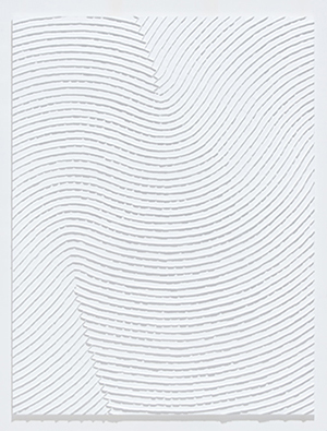 남춘모, 〈Spring 0501〉, 2019. Acrylic on coated fabric, 210 x 160 cm. ⓒ리안갤러리 서울