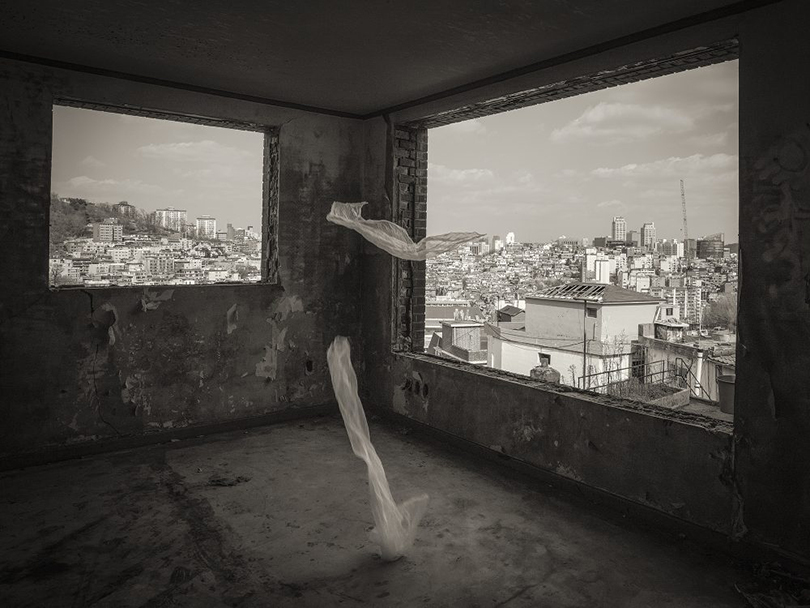 윤길중, 〈기억흔적〉, 2014. 90cm×120cm. ⓒ작가 ⓒ공간291