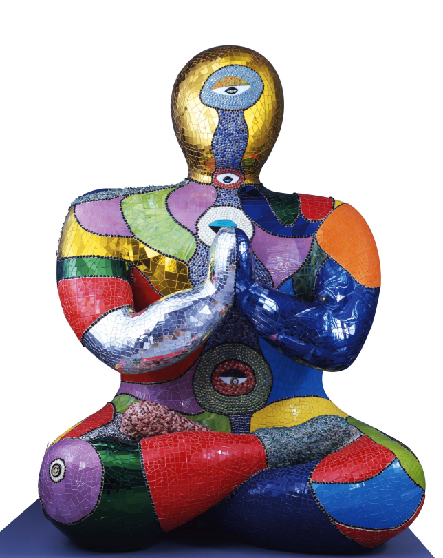 니키 드 생팔(Niki de Saint Phalle), 〈부처(Buddha)〉, 1999 ⓒ 2017 Niki Charitable Art Foundation ⓒADAGP, Paris ⓒSACK, Seoul