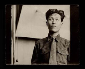 Late artist Yoo Young-kuk as a student in Japan in the late 1930s-early 40s / Courtesy of the Yoo Youngkuk Art Foundation