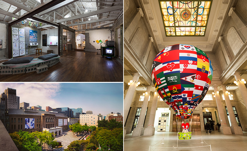 ArtSpace Pool(L, above), Culture Station Seoul 284(R)/Seoul Museum of Art(SeMA)(L, below)