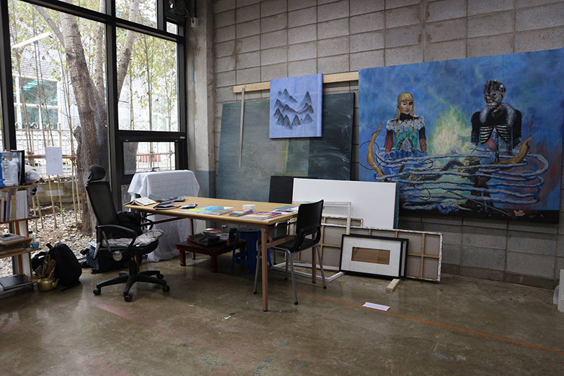 View of the Palbok Factory of Contemporary Arts Open Studio, 2018. ⓒPalbok Factory of Contemporary Arts