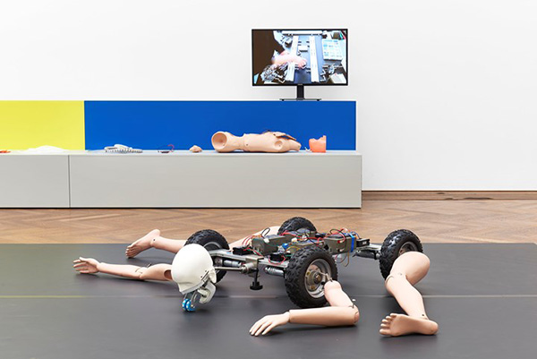 Exhibition view: Geumhyung Jeong, Homemade RC Toy, Kunsthalle Basel (3 May–11 August 2019). Photo: Philipp Hänger / Kunsthalle Basel.