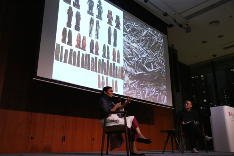 Art, Ritual and the Everyday: Sheela Gowda in conversation with Doryun Chong. M+ Matters – REORIENT: Conversations on South and Southeast Asia, 30 November – 2 December 2017. Image courtesy the WKCDA.