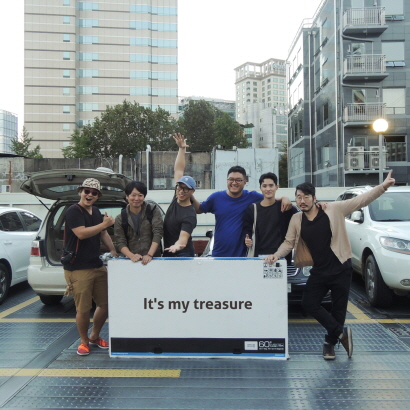 Treasure island Collective (Dongchan Kim, Seonghong Min, Mingyu Song, Jinyo Choi, Seokjun HA, Gyunghyun Hwang, In order from left to rignt)