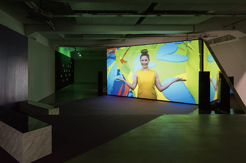 Installation view of ‘IMA Picks – Porosity Valley’