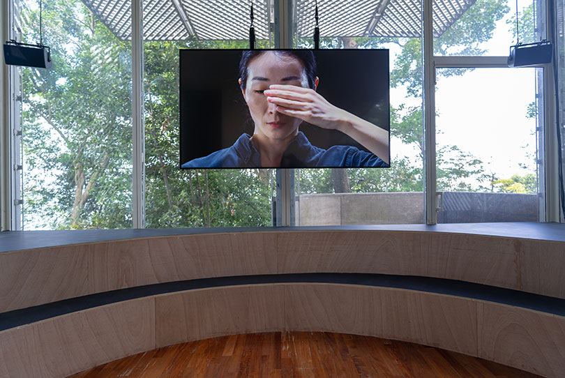 〈The Dancer from the Peninsula〉 and 〈Garden in Italy〉 installed at the Korean Pavilion. ⓒKorean Pavilion, Venice Biennale 2019.