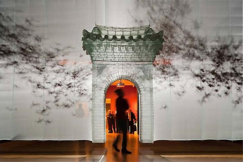 Do Ho Suh, Gate Installation view, Luminous The Art of Asia Seattle Art Museum, 2011. Photo by Nathaniel Willson. Courtesy Lehmann Maupin New York, Hong Kong and Seoul, and Victoria Miro, London/Venice