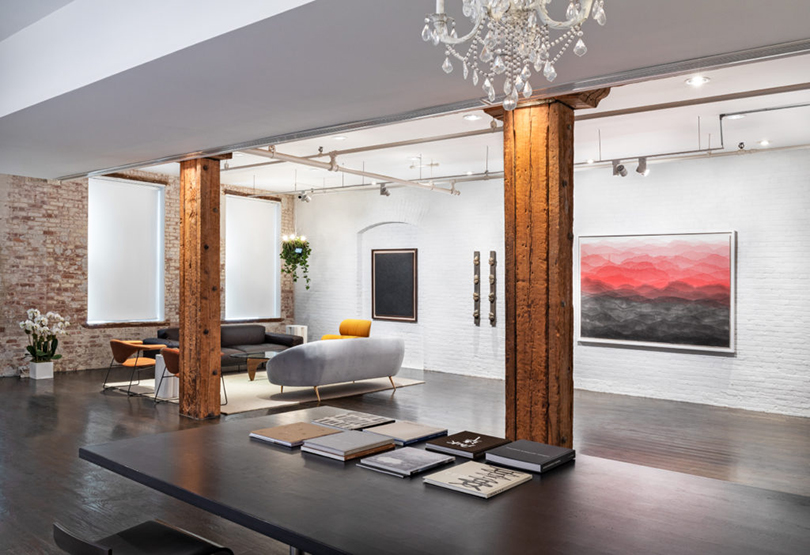 Installation view of Gallery Hyundai’s New York Showroom, courtesy of Gallery Hyundai