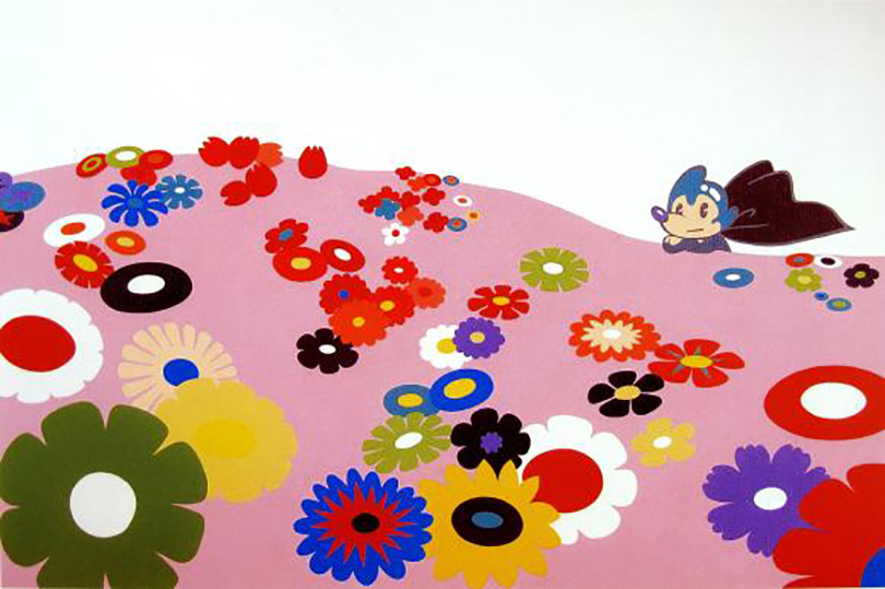 이동기_꽃밭 (Flower Garden)_acrylic on canvas_91.5 x 60.5 cm_2001,