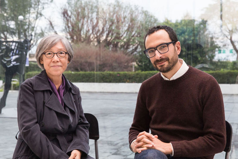 2018 Taipei Biennial Co-Curators, Mali Wu and Francesco Manacorda. Courtesy of Taiper Fine Art Museum.