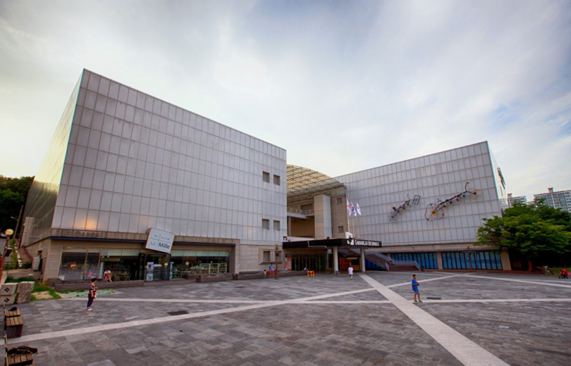 Gwangju Biennale Exhibition Hall and Asia Culture Center in Gwangju, South Korea